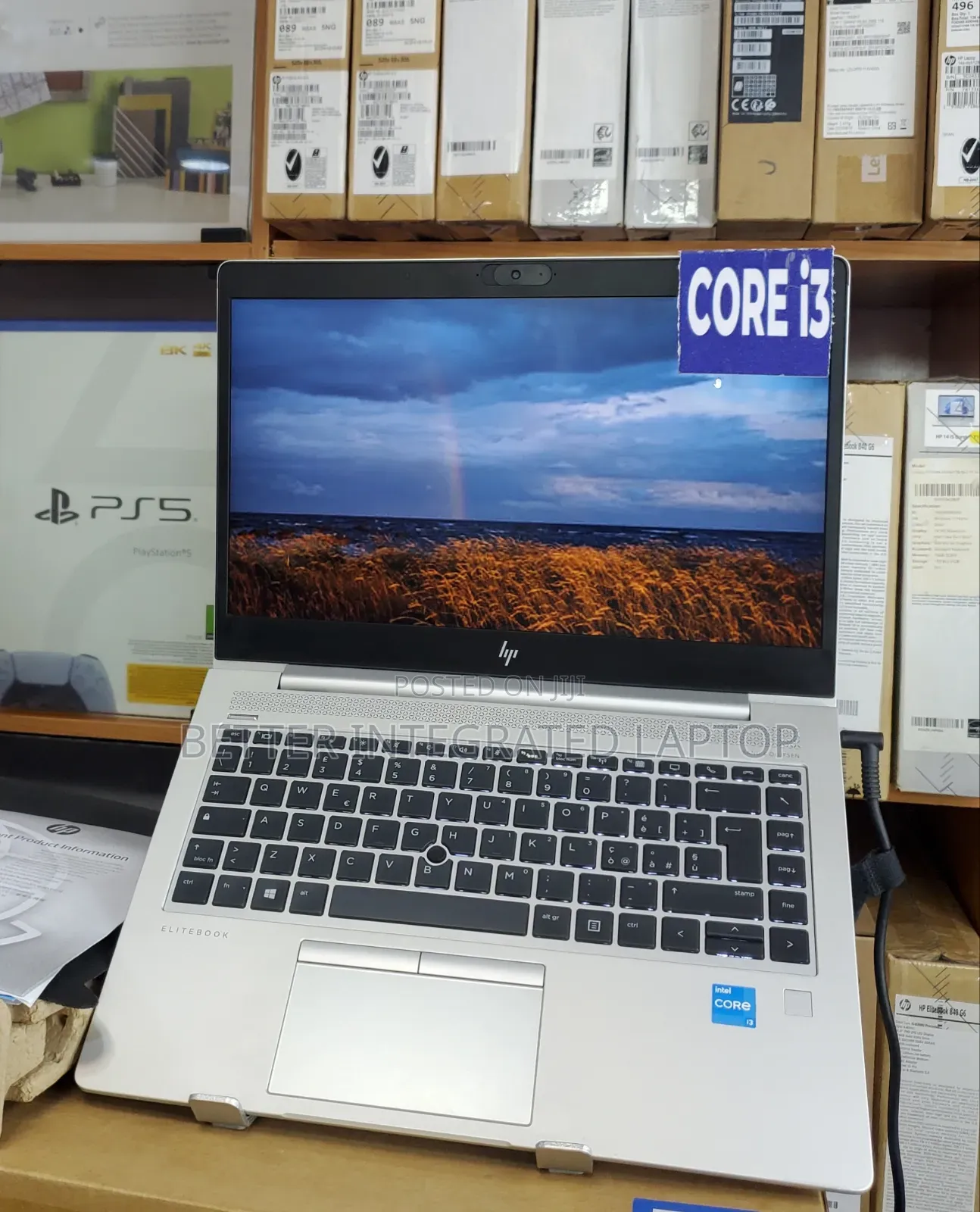 New Laptop HP EliteBook 830 G6 8GB Intel Core i3 SSD 512GB