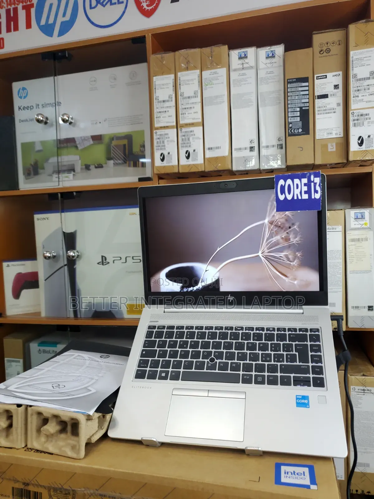 New Laptop HP EliteBook 830 G6 12GB Intel Core i3 SSD 512GB