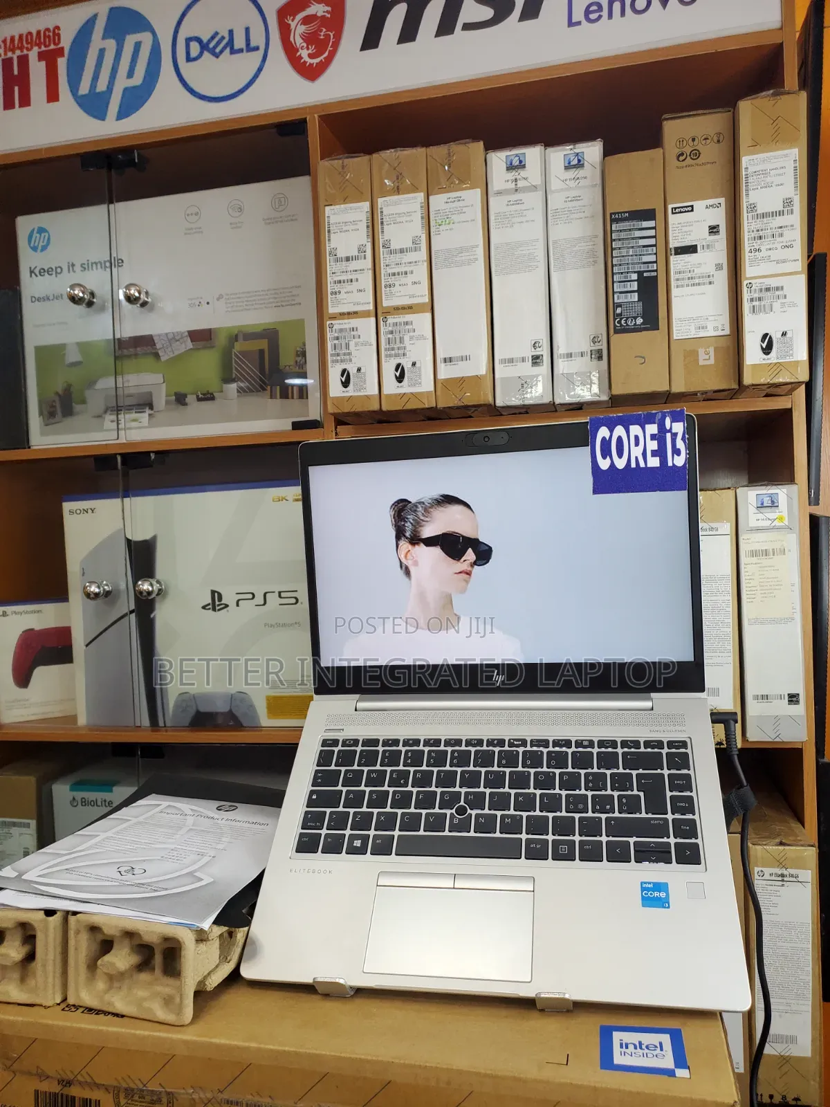 New Laptop HP EliteBook 830 G6 12GB Intel Core i3 SSD 512GB