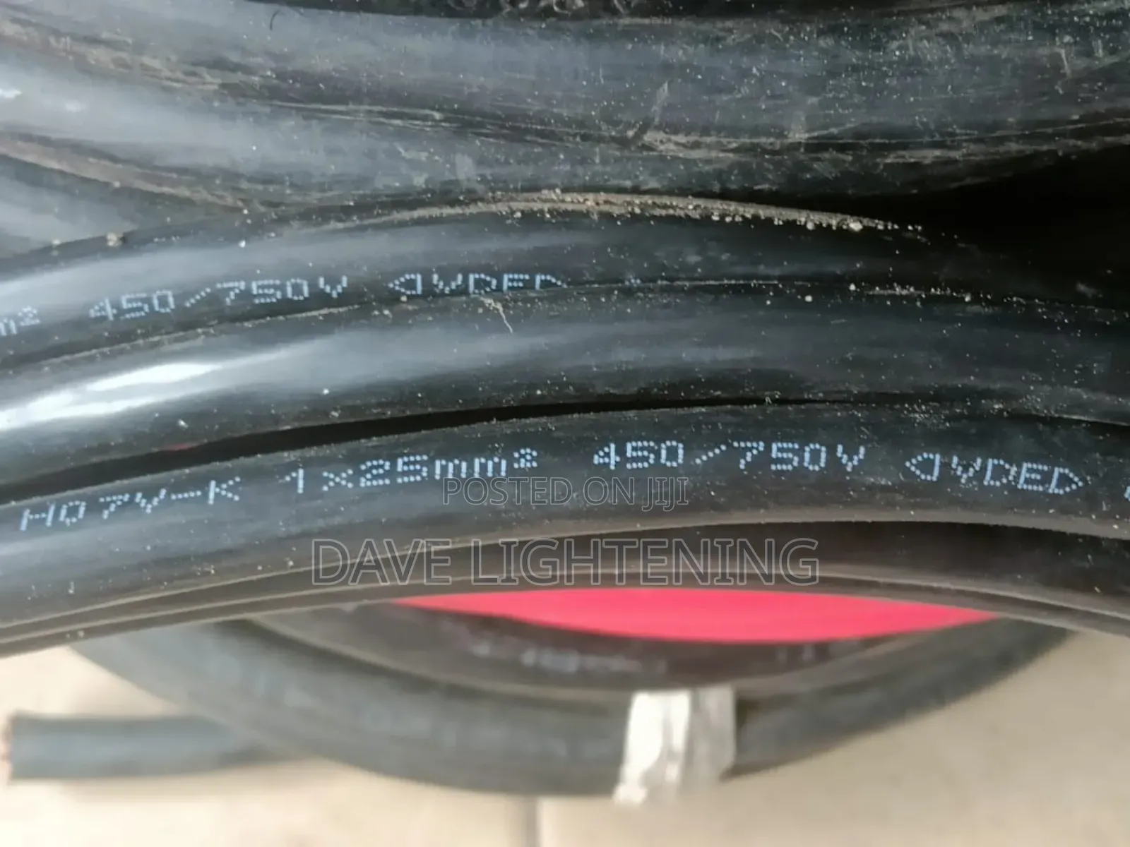 1x25mm2 Single Flex High Quality Electric Cable
