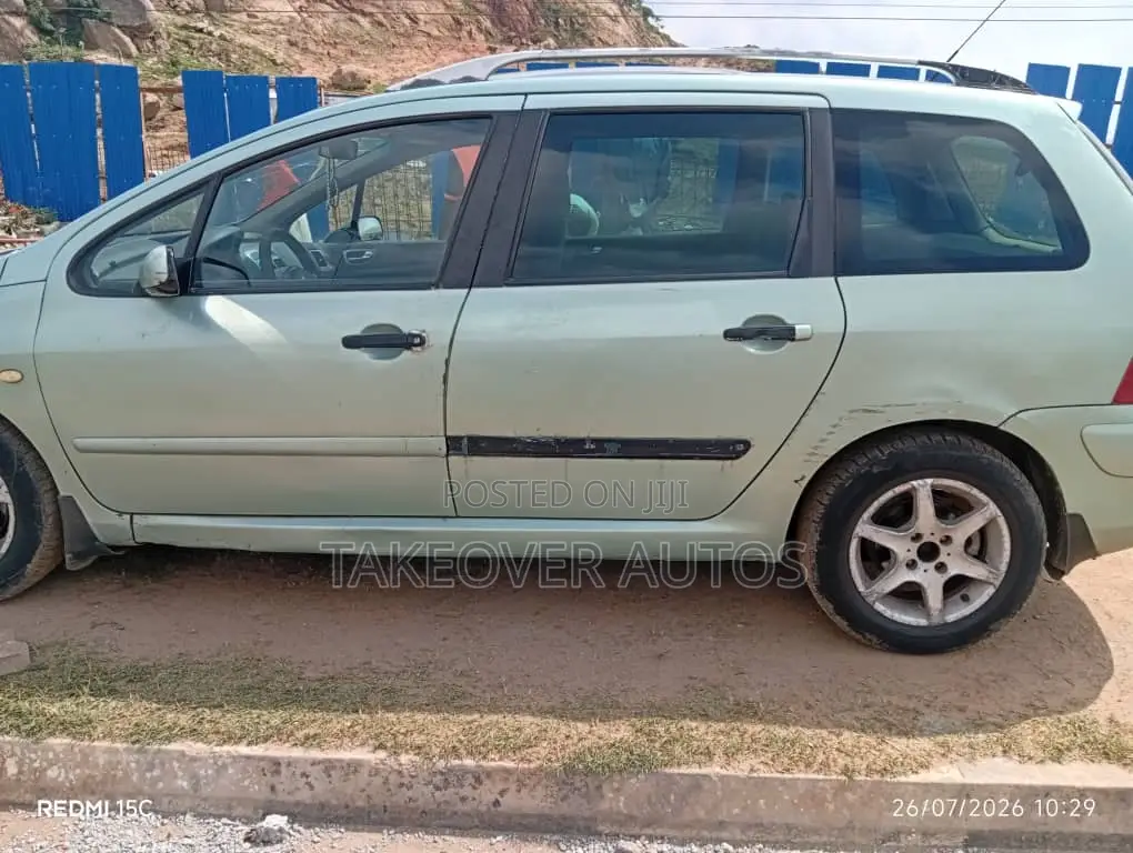 Peugeot 307 1.6 XT Automatic 2005 Green