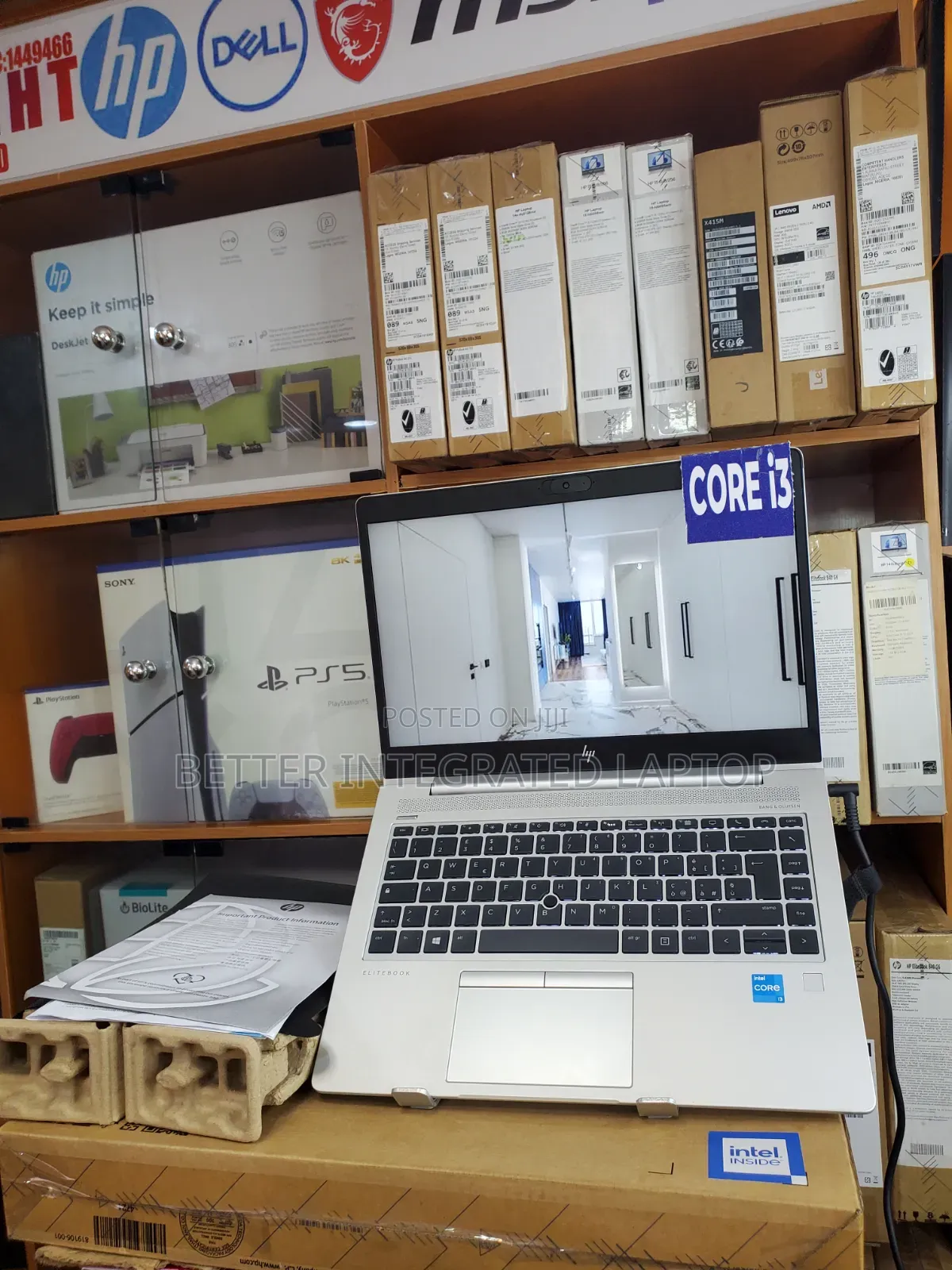 New Laptop HP EliteBook 830 G6 16GB Intel Core i3 SSD 512GB