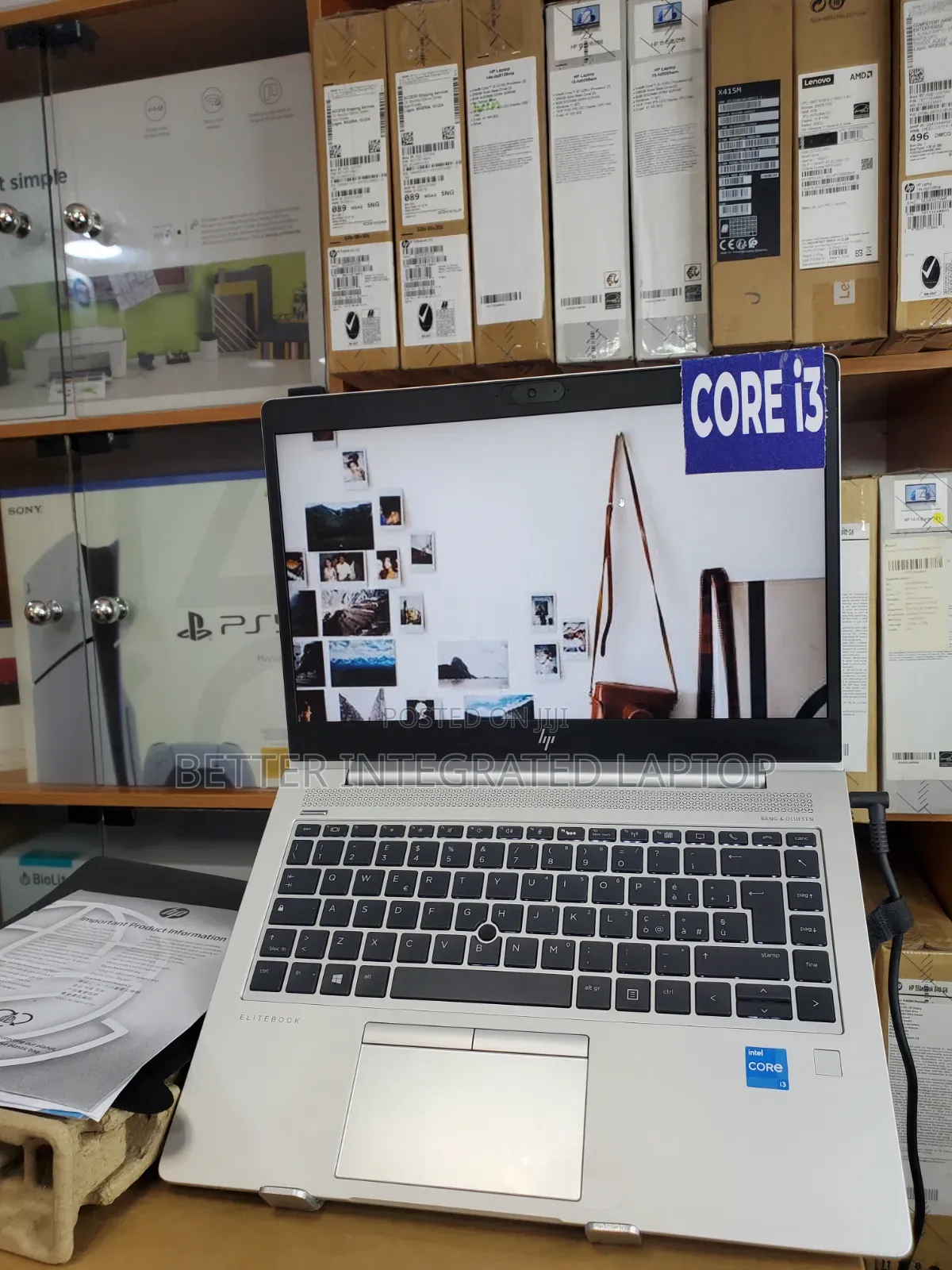 New Laptop HP EliteBook 830 G6 16GB Intel Core i3 SSD 512GB