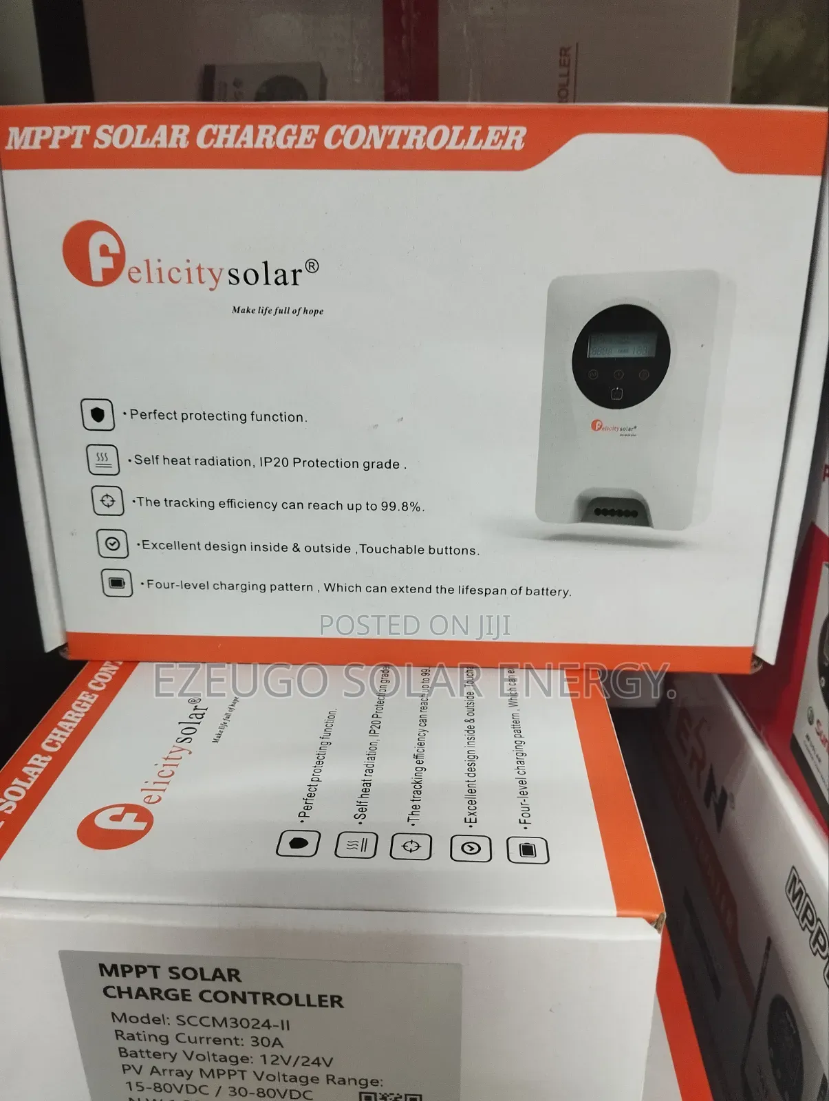 30Ah Felicity MPPT Solar Controller