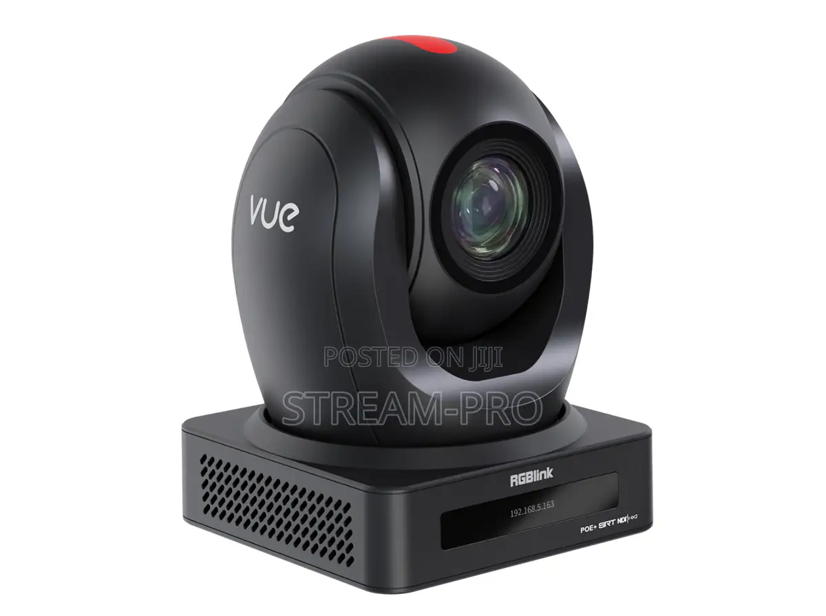 RGBlink Vue UHD PTZ Camera With AI Tracking 20x Optical Zoom