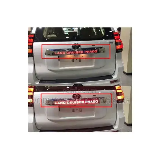 Boot Chrome LED Prado 2018