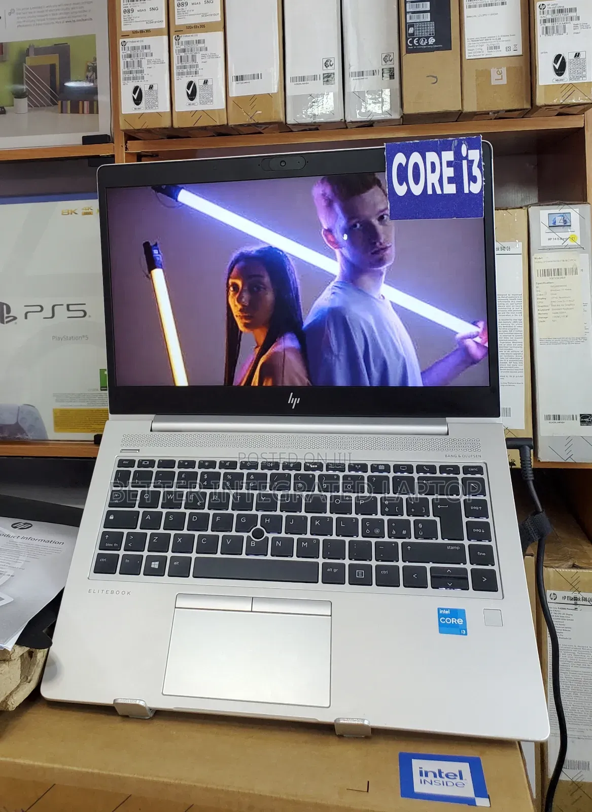 New Laptop HP EliteBook 830 G6 16GB Intel Core i3 SSD 512GB