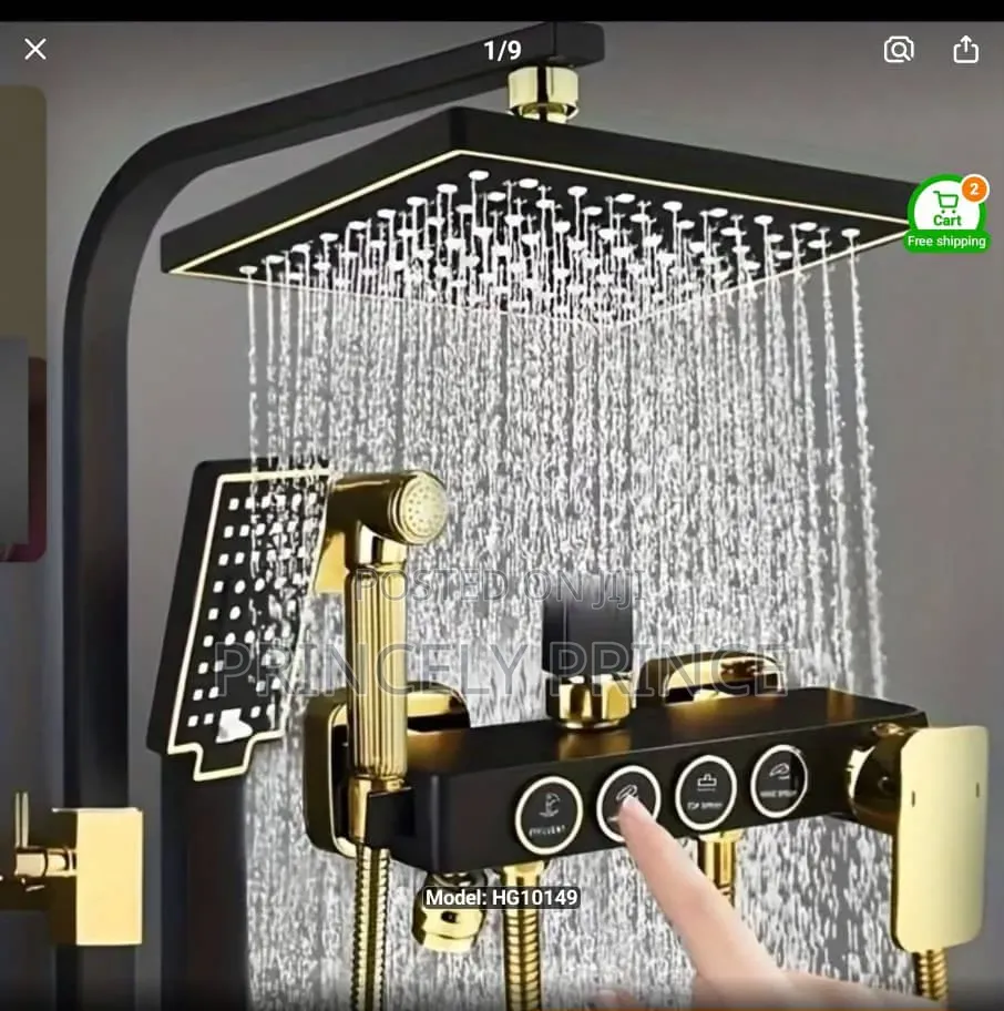 Gold Shower Hot and Cold Shower