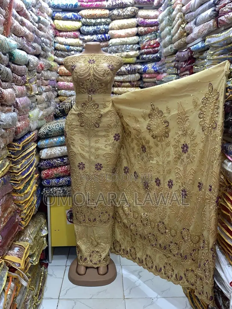 Net on Rawsilk Indian George With Contrast Colour