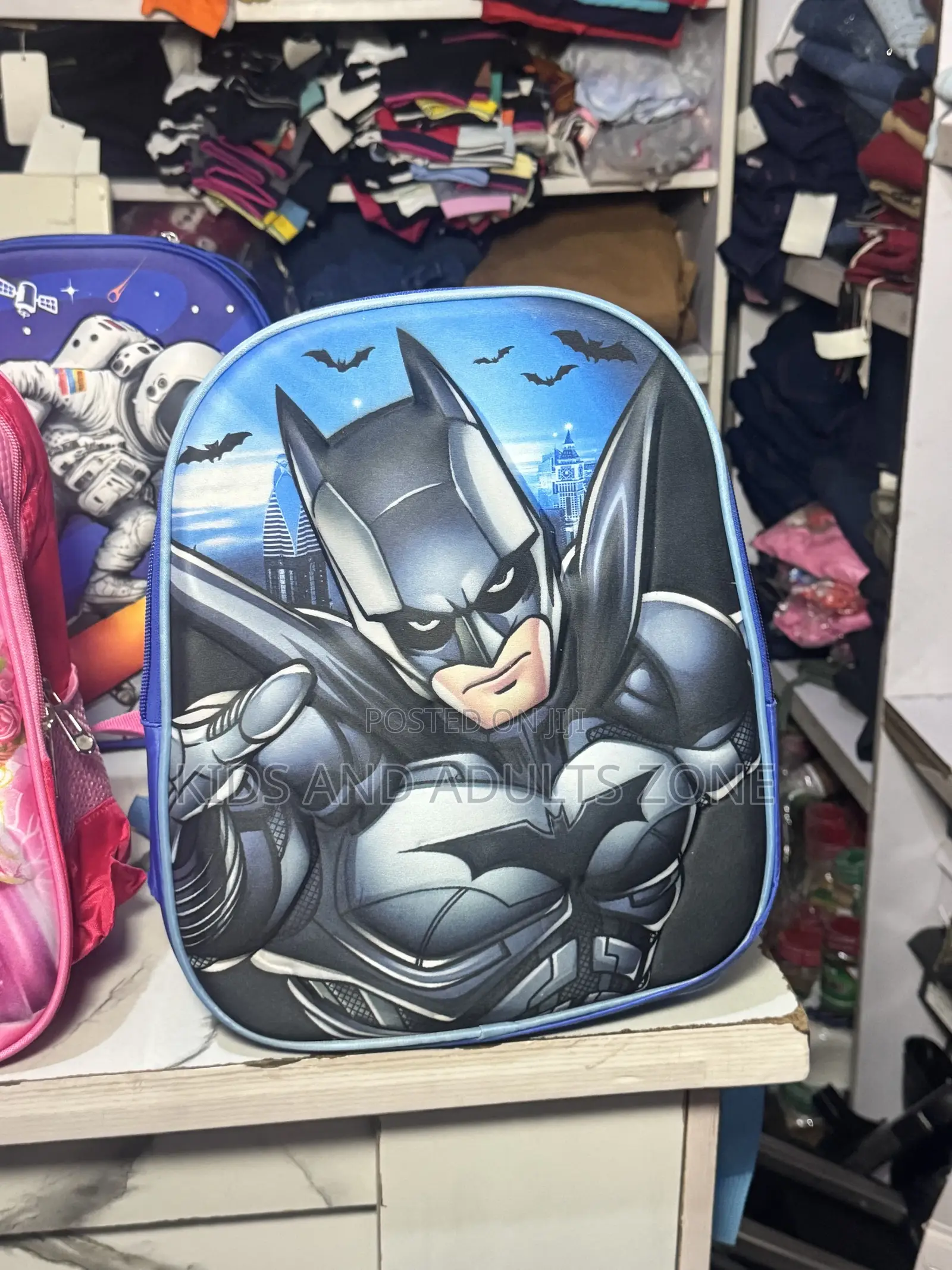 3D Toddlers Cartoon Character School Bags