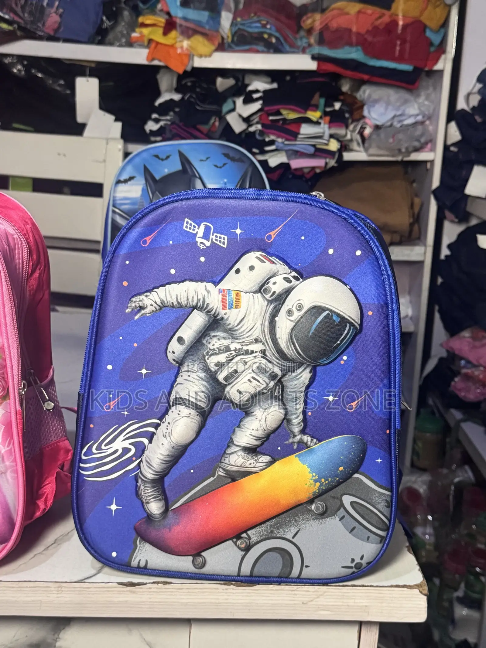 3D Toddlers Cartoon Character School Bags
