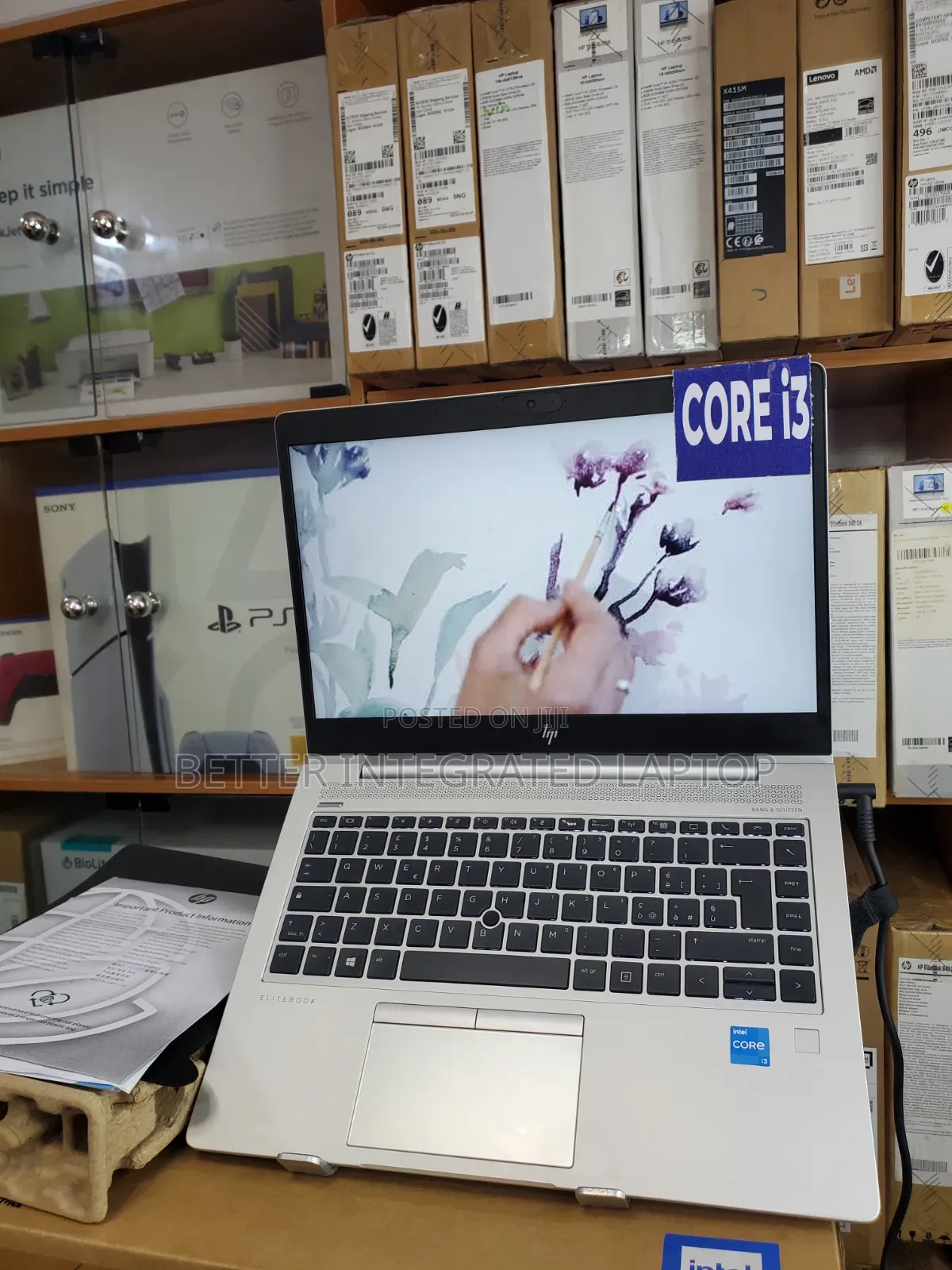 New Laptop HP EliteBook 840 4GB Intel Core i3 SSD 256GB