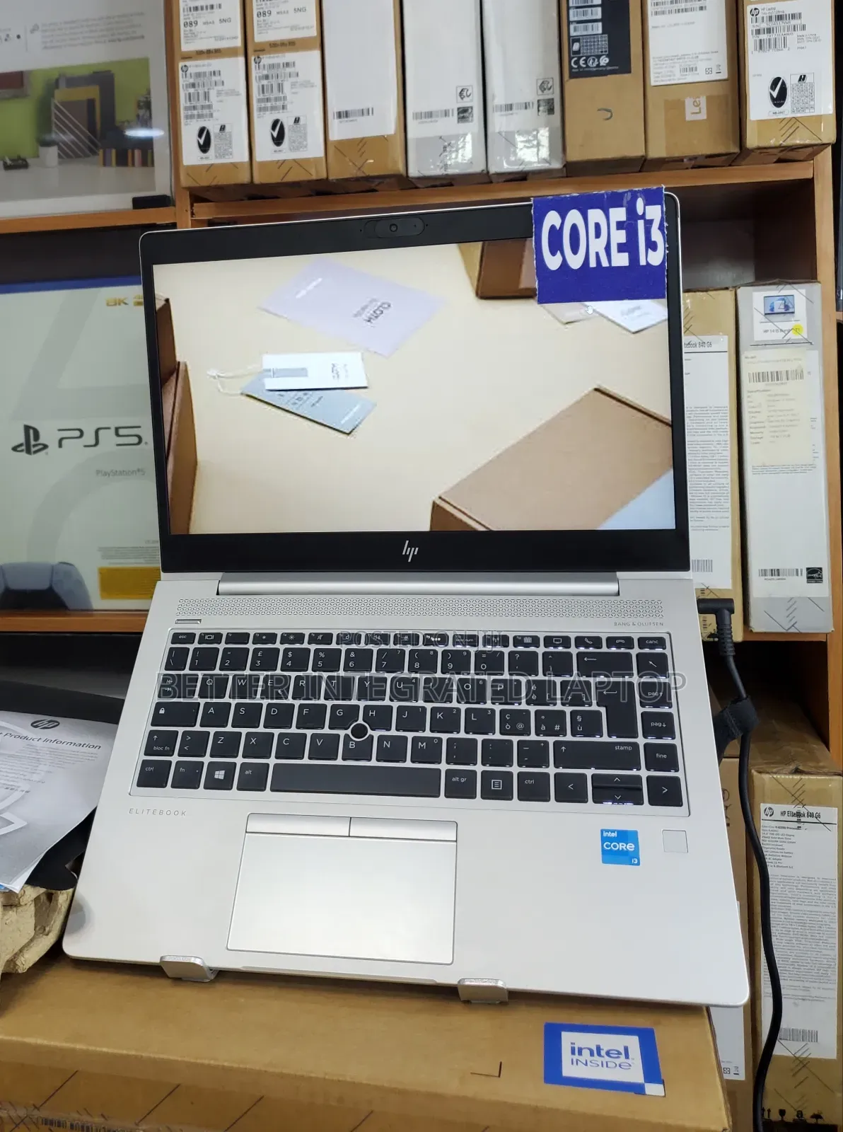 New Laptop HP EliteBook 840 4GB Intel Core i3 SSD 256GB