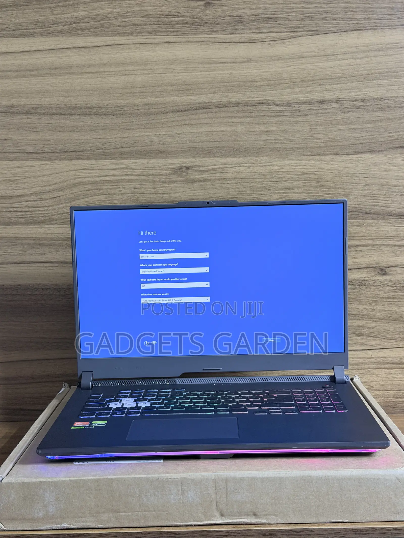 Laptop Asus ROG Strix G17 16GB AMD Ryzen 9 SSD 1T