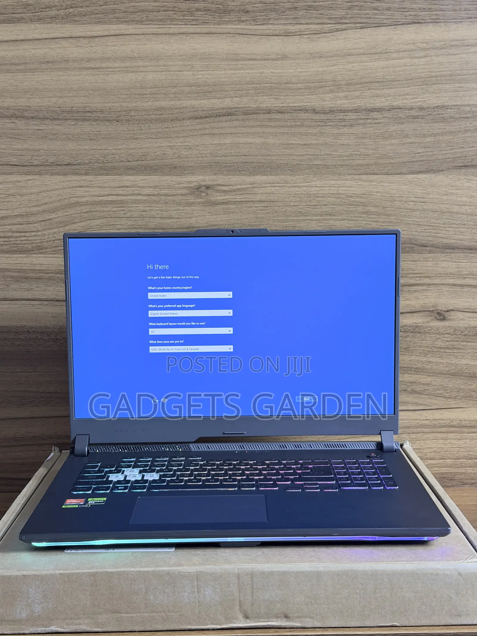 Laptop Asus ROG Strix G17 16GB AMD Ryzen 9 SSD 1T