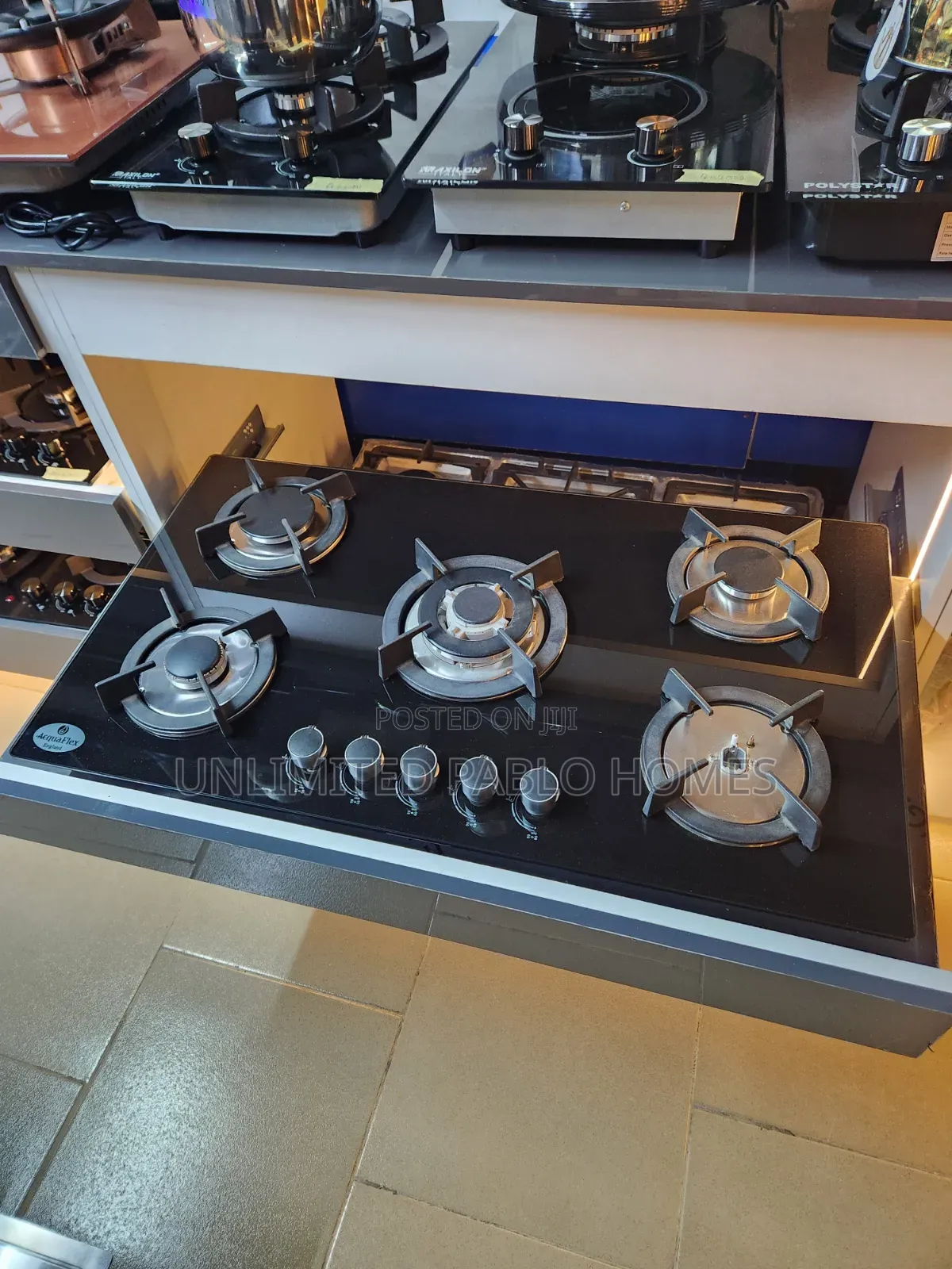 Happy Home 5-Burner Built-in Gas Cooker Hob