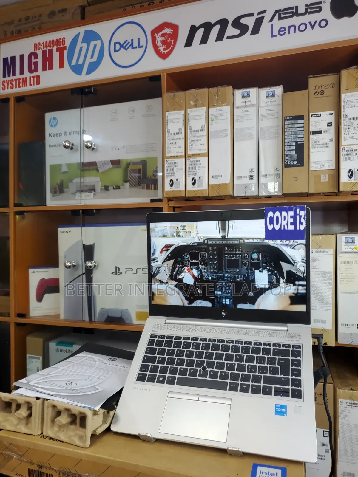 New Laptop HP EliteBook 840 8GB Intel Core i3 SSD 256GB