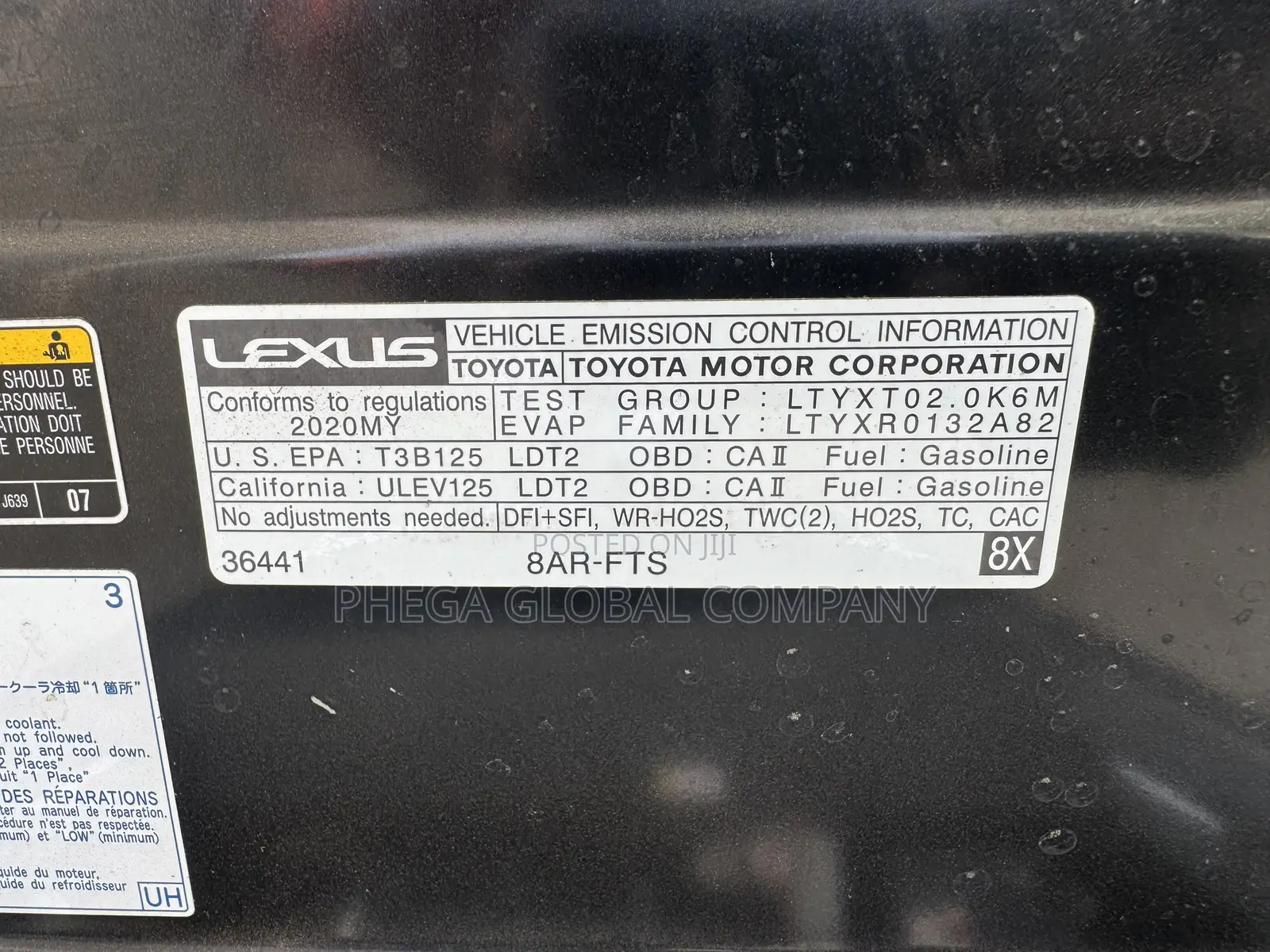 Lexus NX 300 AWD 2020 Black