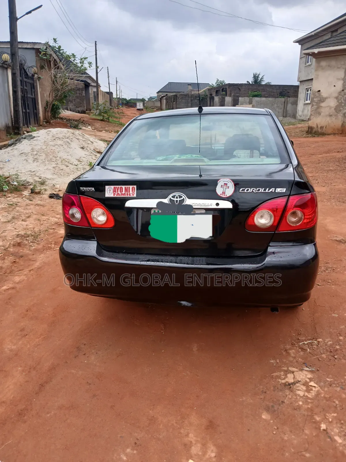 Toyota Corolla 2005 Black