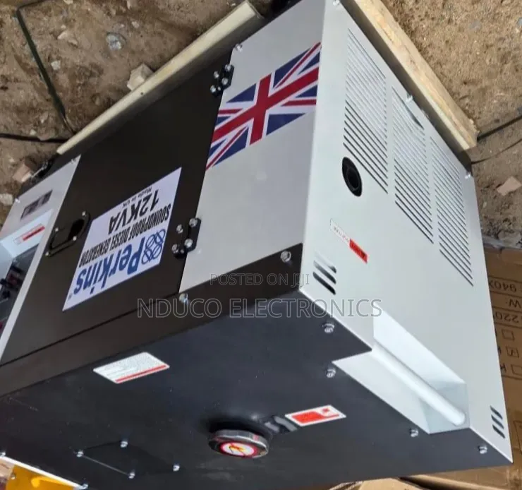 Perkins the Original 12kva Soundproof Generator  Copper