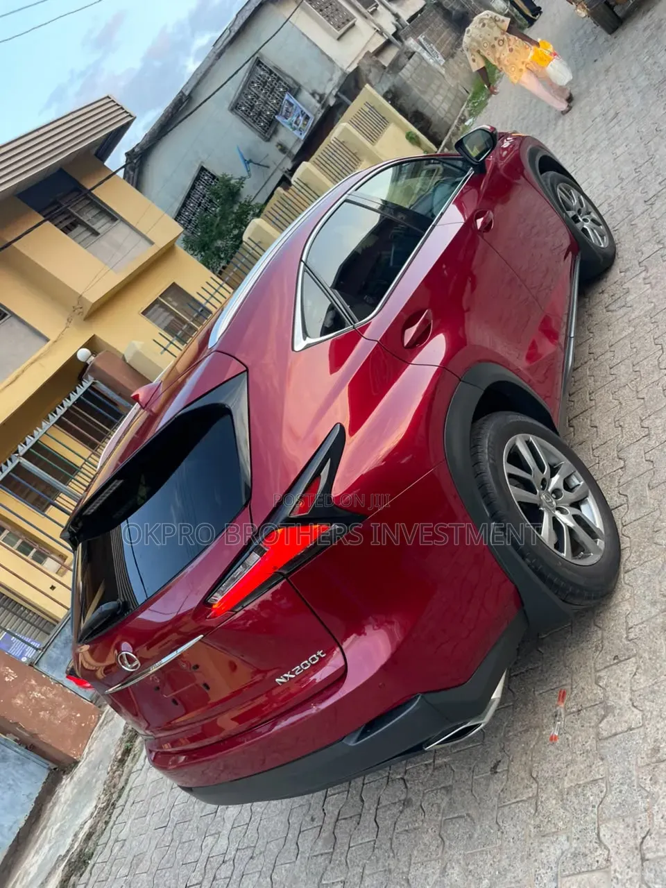 Lexus NX 200t AWD 2016 Red