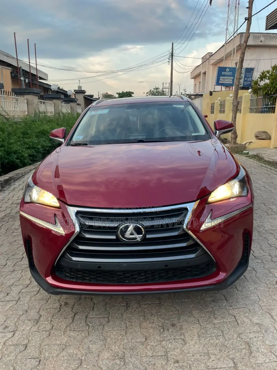 Lexus NX 200t AWD 2016 Red