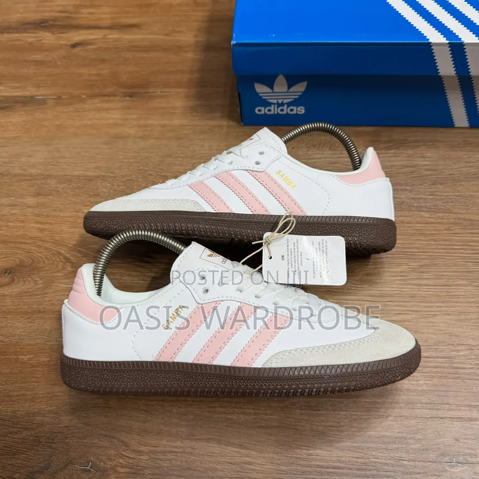 Adidas OG Samba White Clear Pink Gum Sneakers