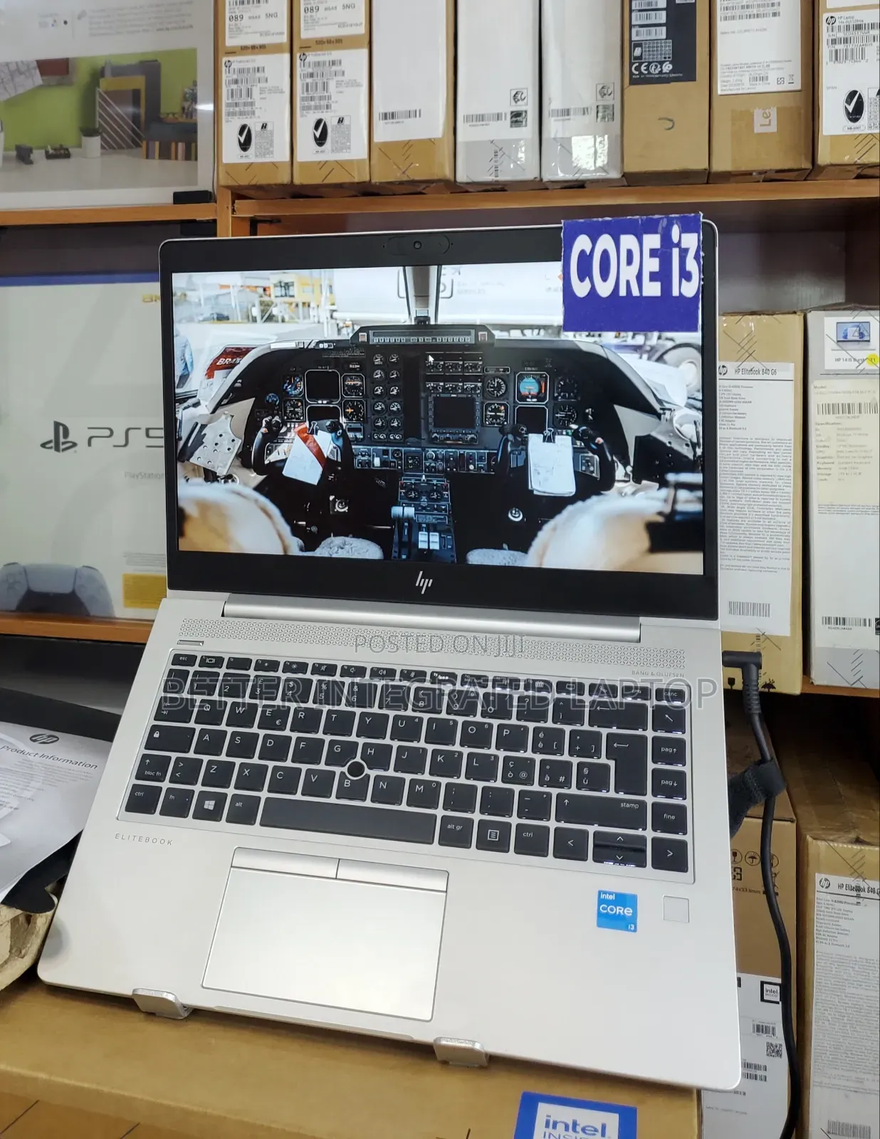 New Laptop HP EliteBook 840 12GB Intel Core i3 SSD 256GB