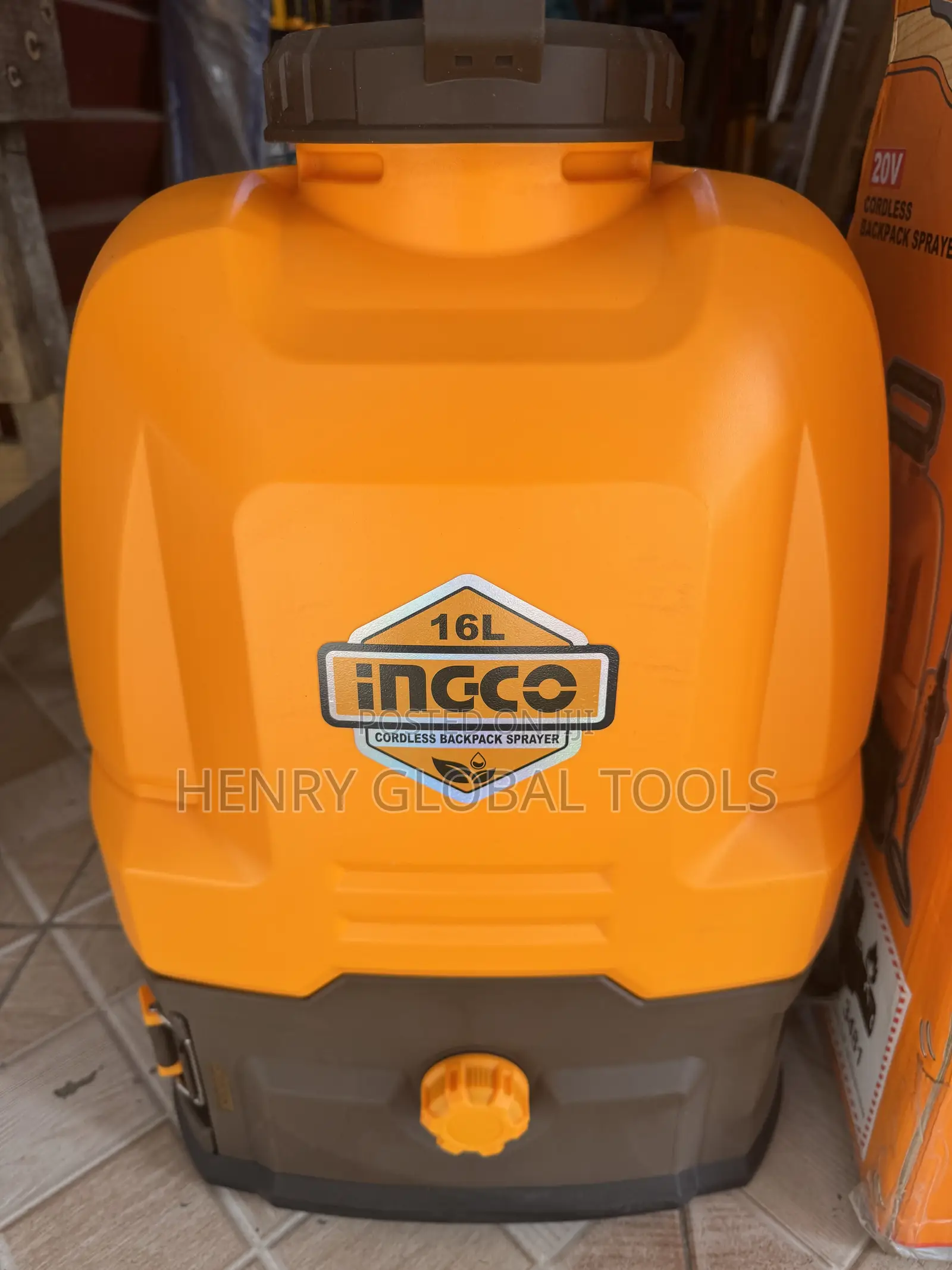 16L 20v Ingco Knapsack Sprayer Machine