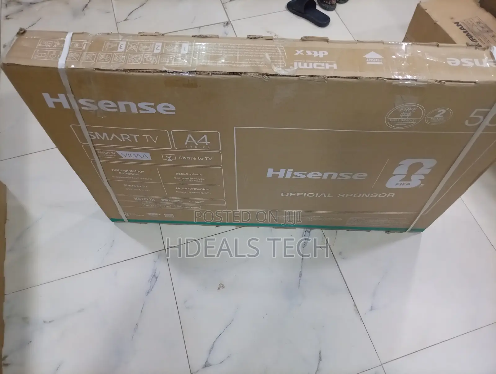 Hisense 50a6h 50” Vidaa TV – Slim Bezel Design