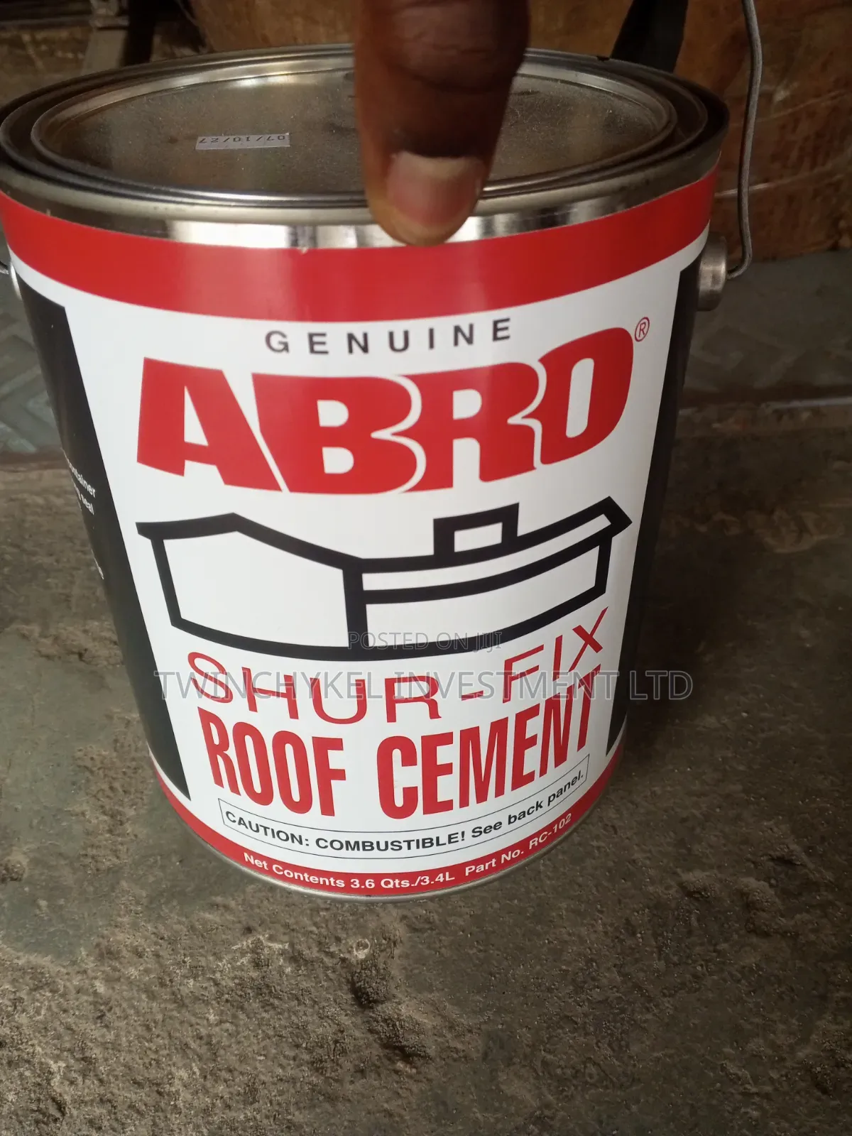 Abro Shur -Fix Roof Cement