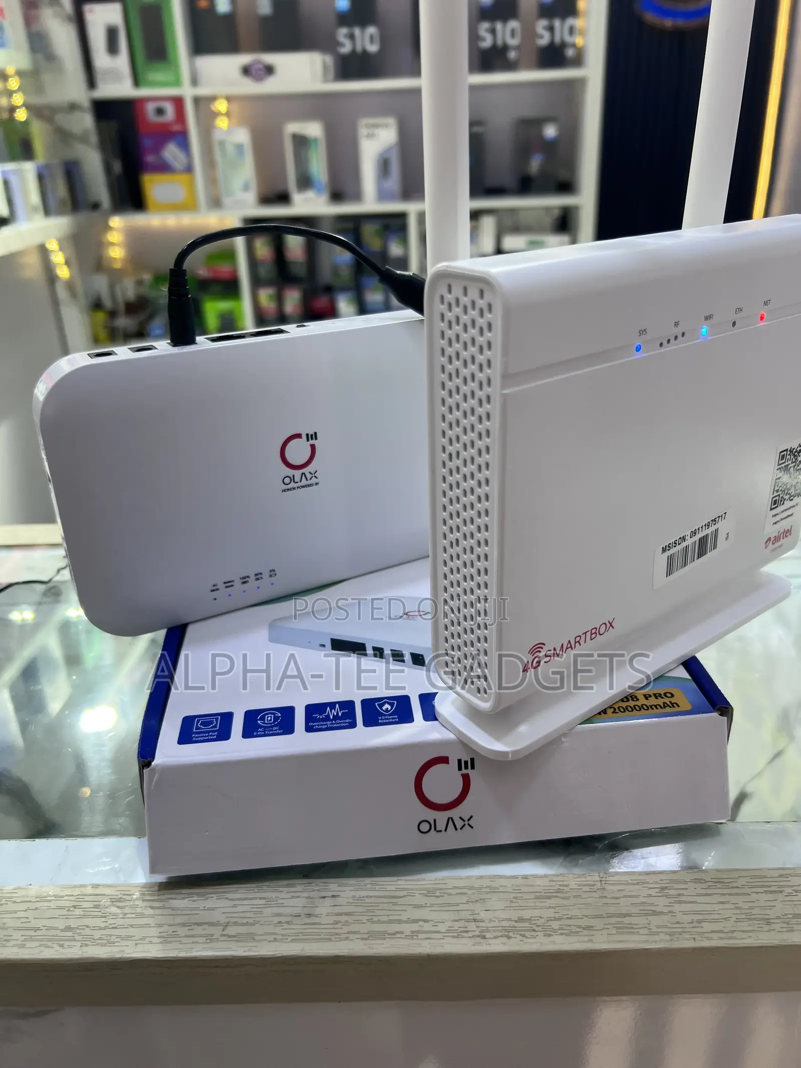 Router Power Bank