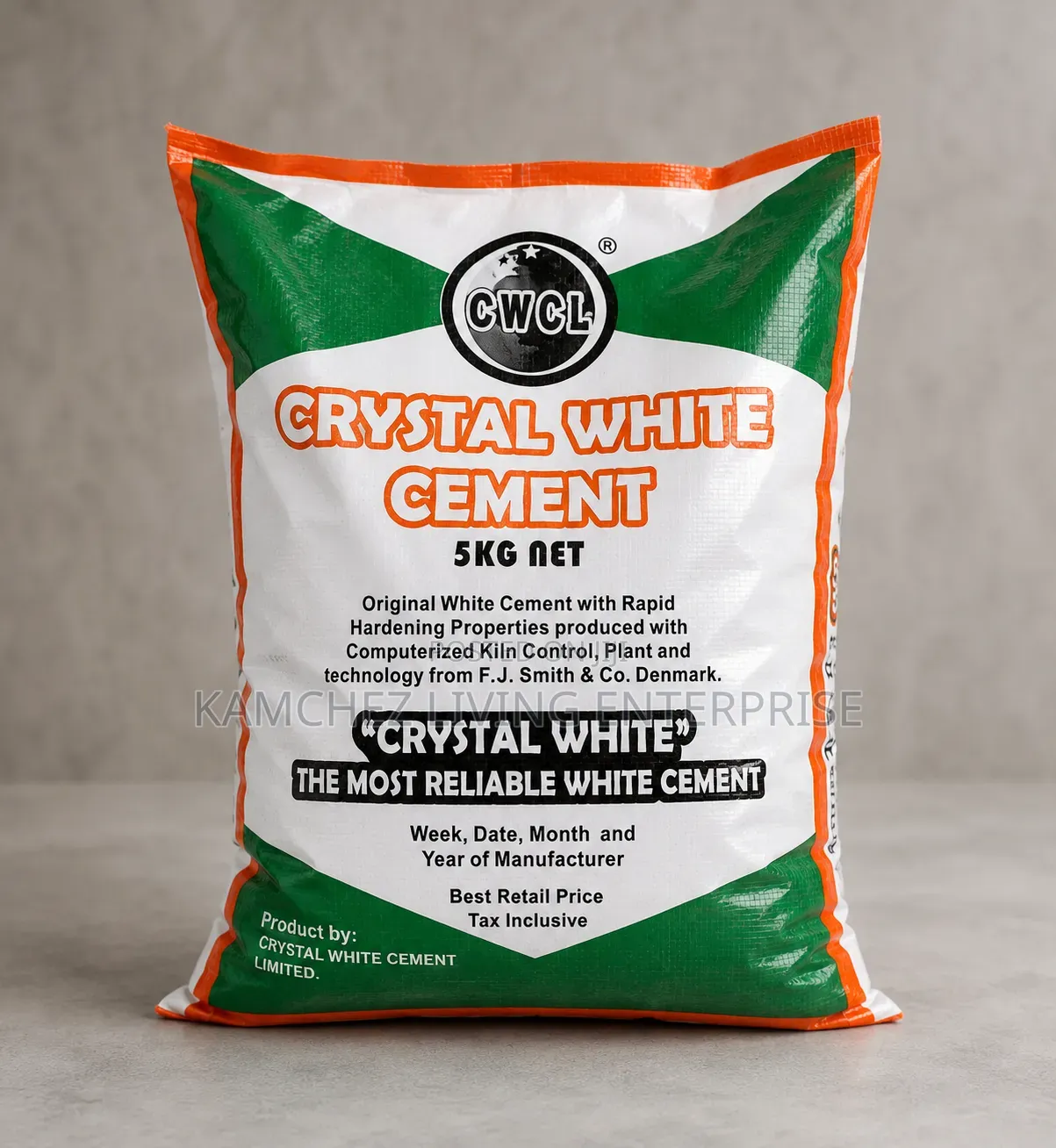 Crystal White Cement (5 Packs in a Bag)