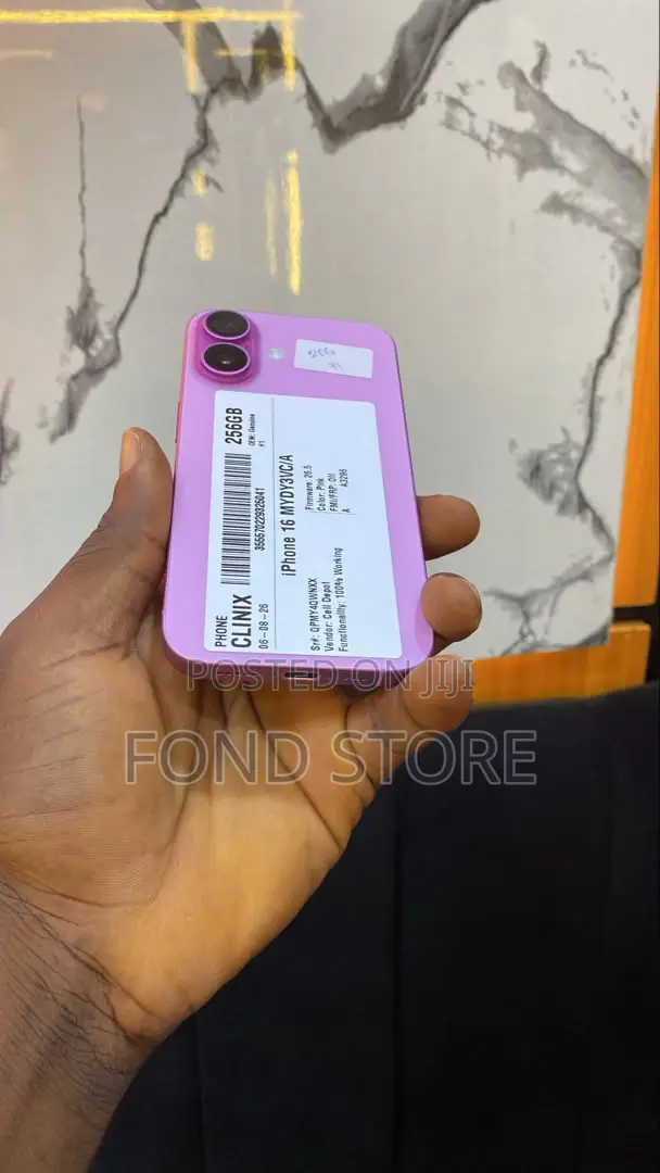New Apple iPhone 16 256 GB Pink