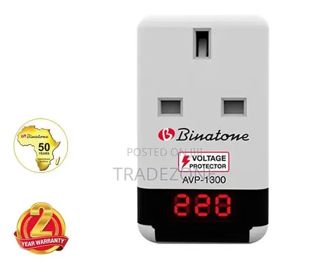 Binatone 13amp 2990W Automatic Voltage Protector | AVP 1300