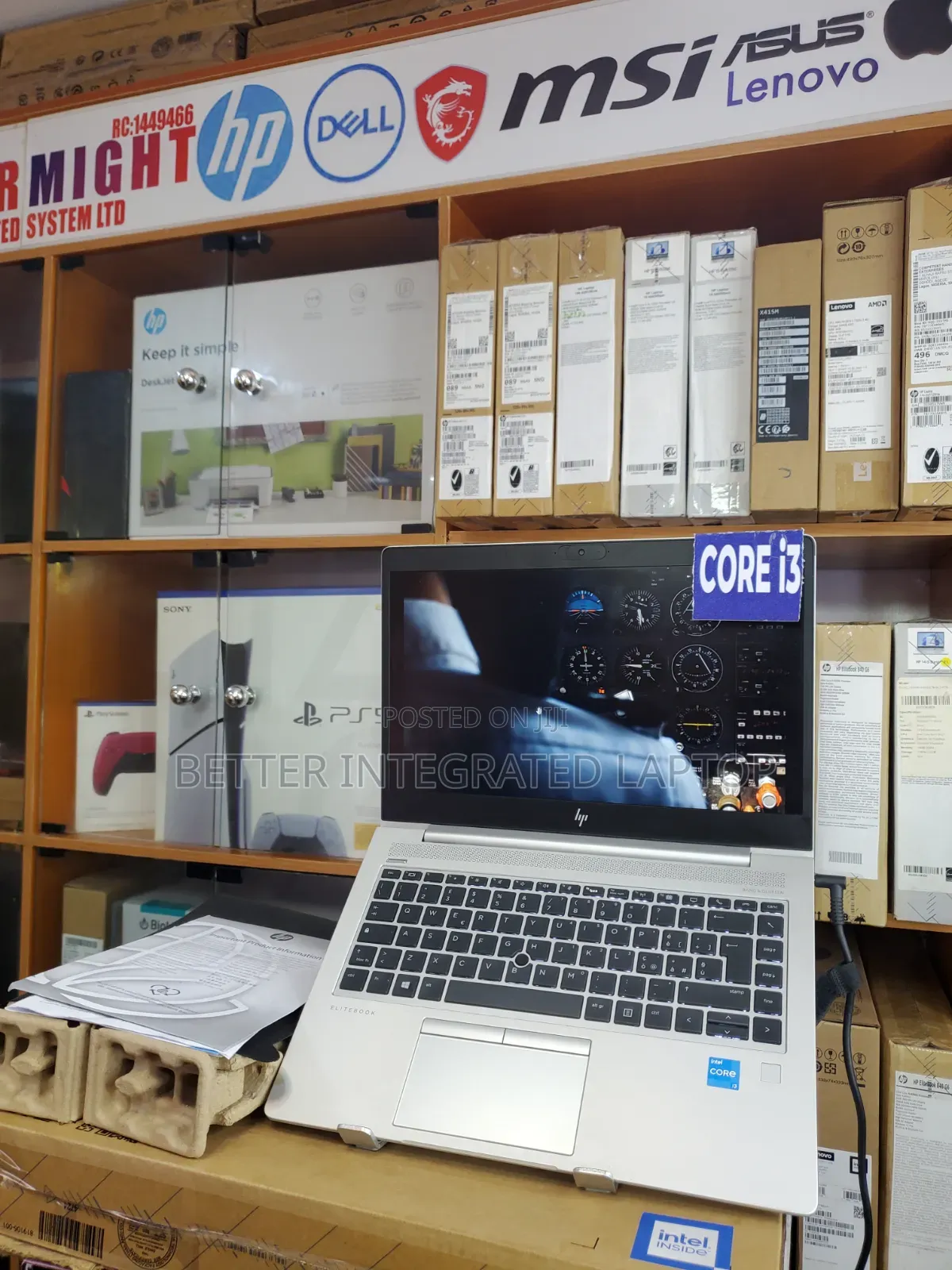 New Laptop HP EliteBook 840 4GB Intel Core i3 SSD 512GB