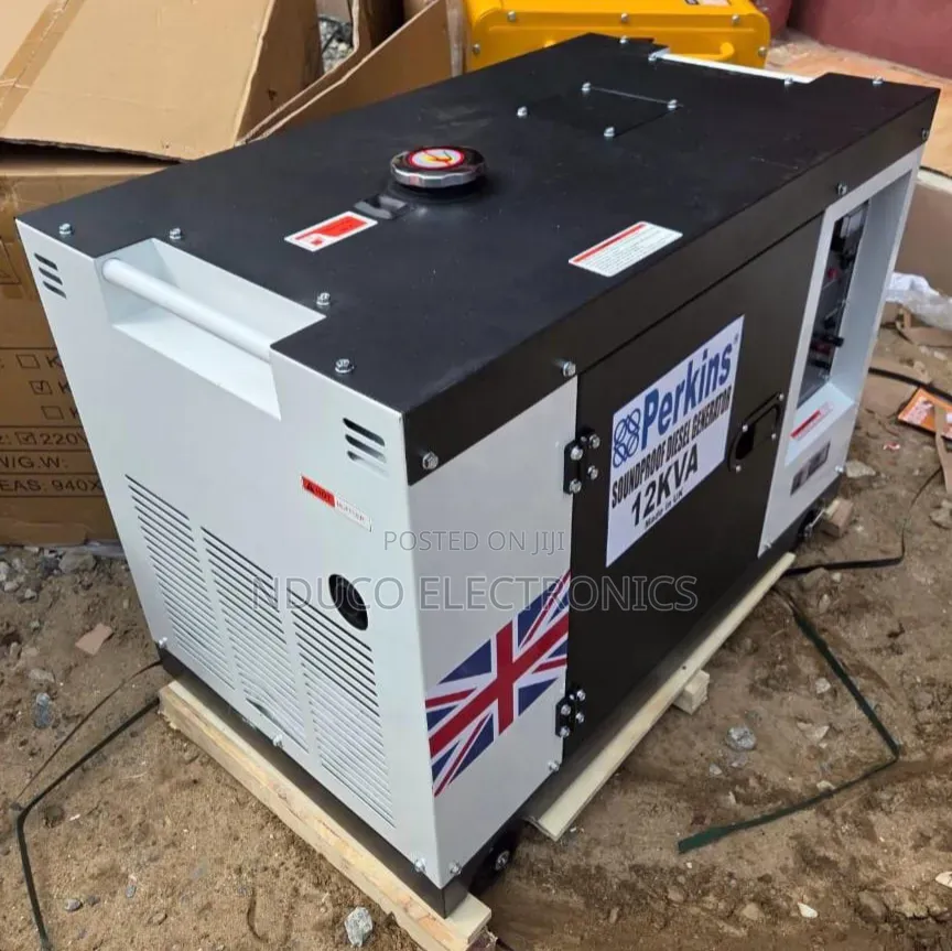 Perkins 12kva Soundproof Diesel Generator  Copper