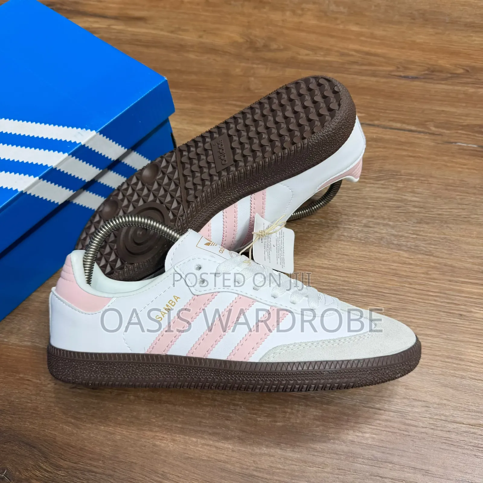 Adidas OG Samba White Clear Pink Gum Sneakers