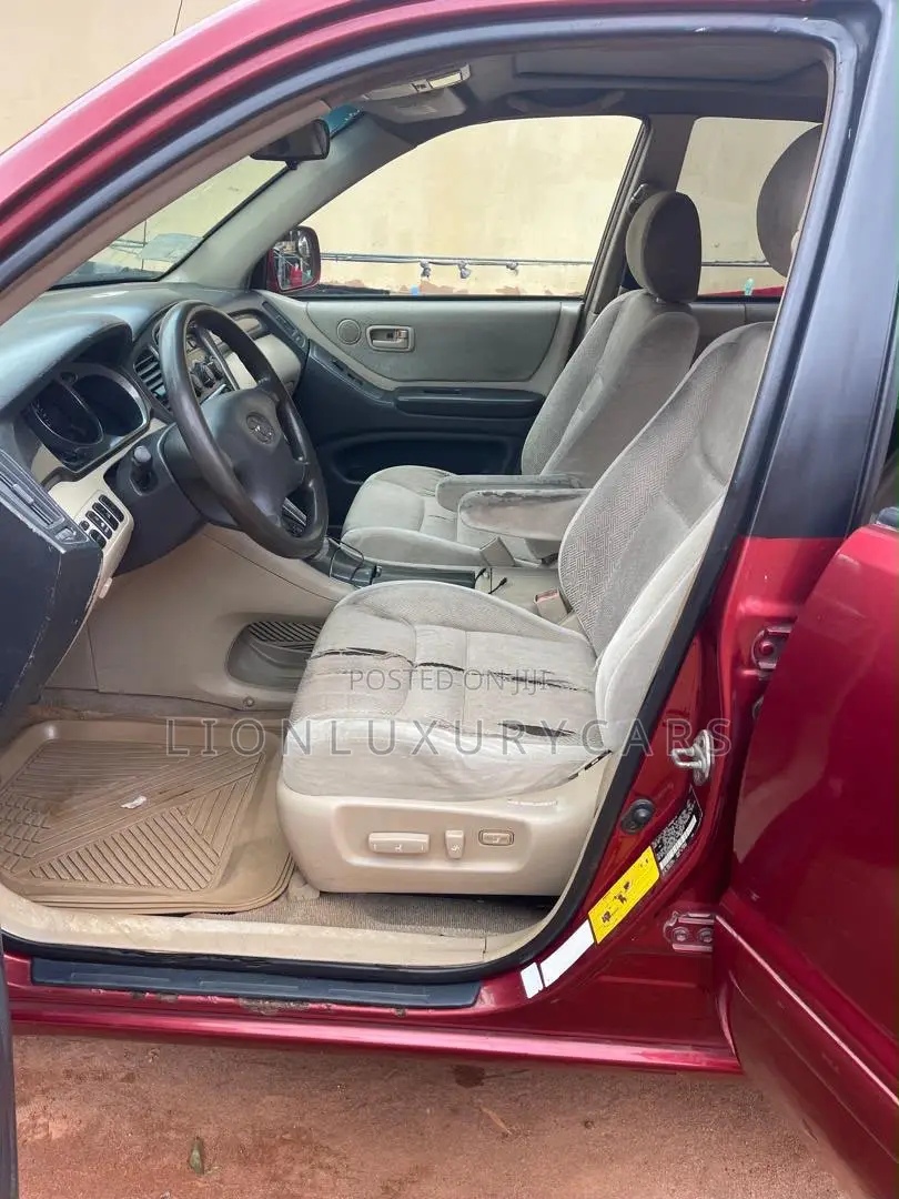 Toyota Highlander 2004 Red