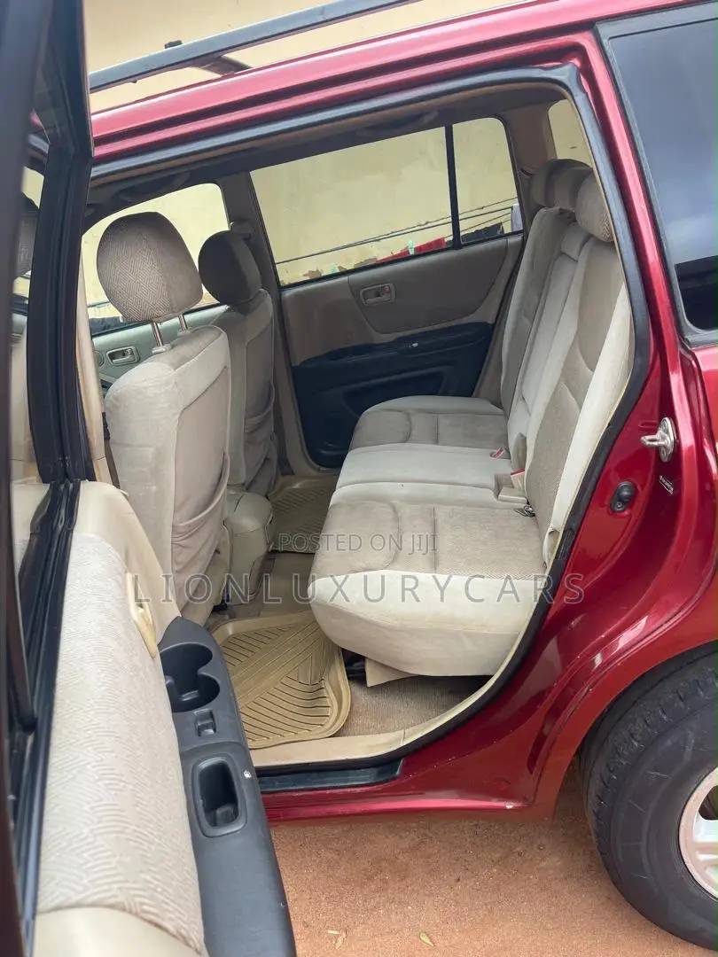 Toyota Highlander 2004 Red