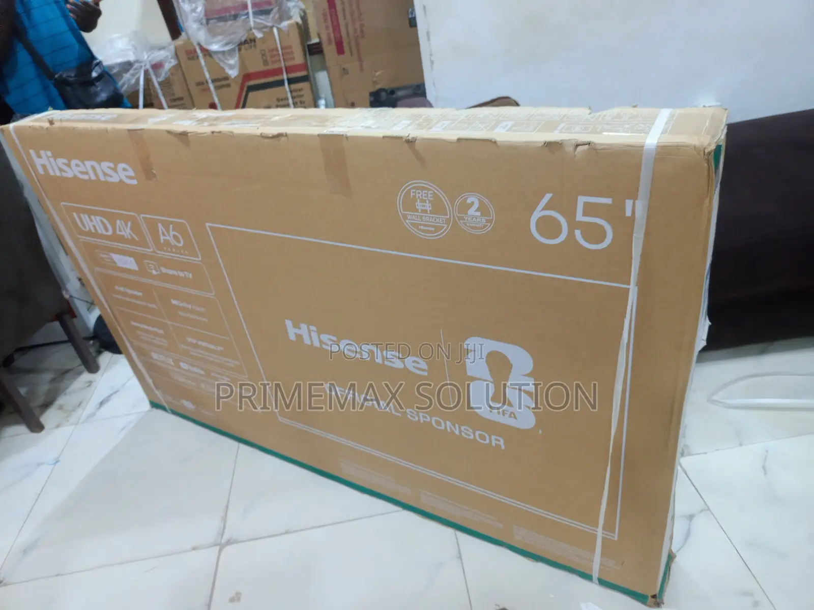 Hisense 65A6Q 65" UHD Smart TV A6 Series – Dolby Vision HDR