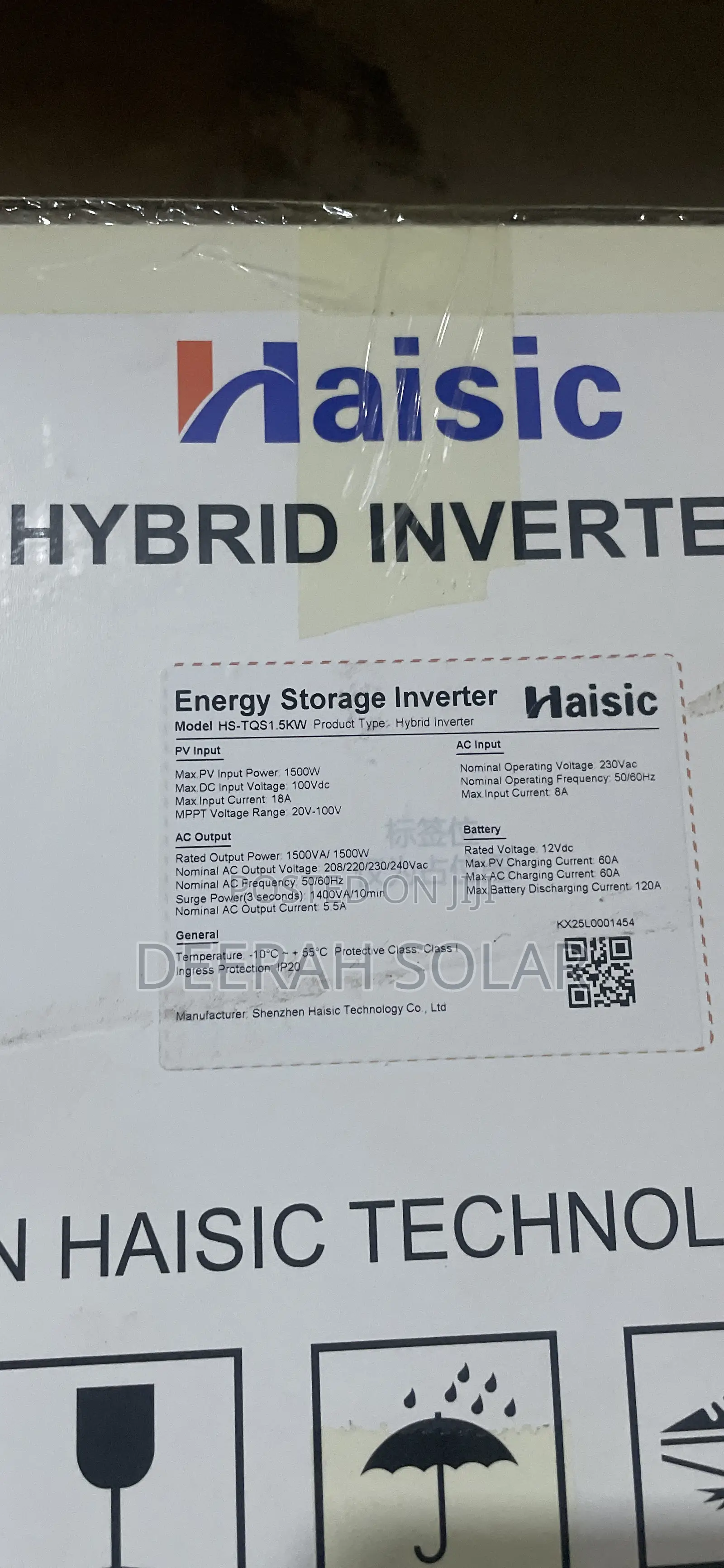 Haisic 4kwh/1.5kva Solar Generator