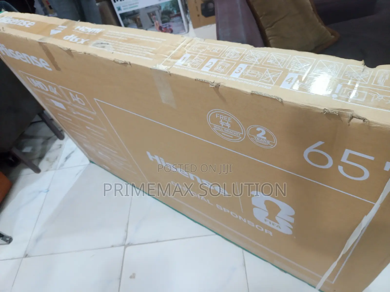 Hisense 65 Inch Uhd Smart TV 65a6q A6 Series With Vidaa Os