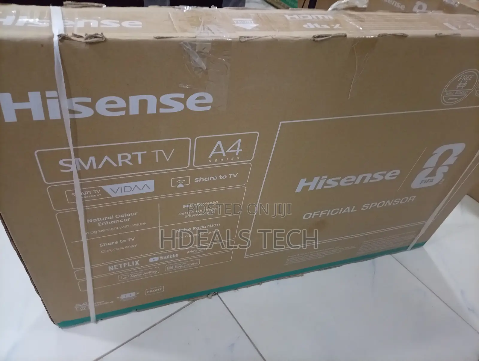 Hisense 50” Vidaa Smart TV – Uhd Entertainment Hub