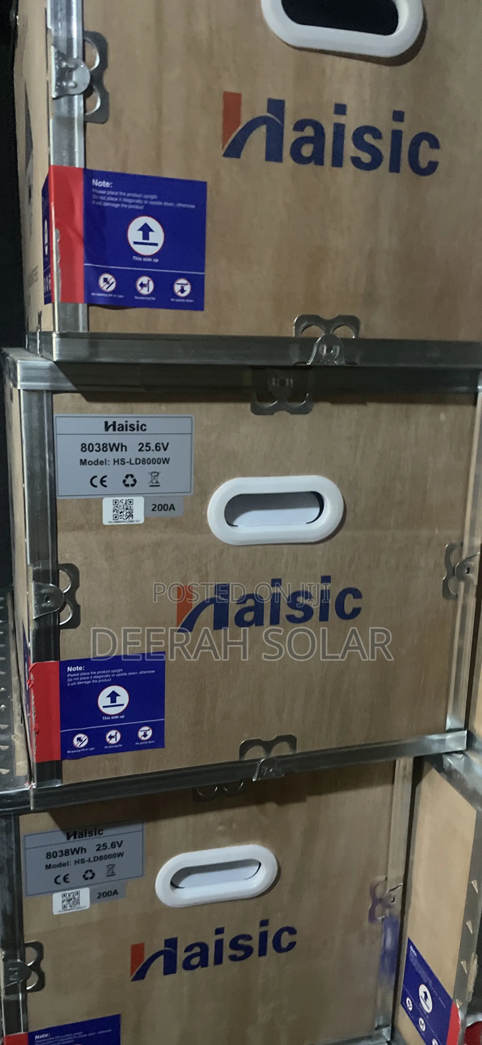 Haisic 8kwh Black Display Battery