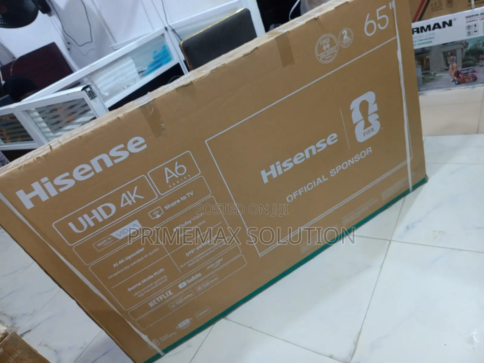 Hisense 65A6Q 65 Inch UHD Smart Television A6 Series