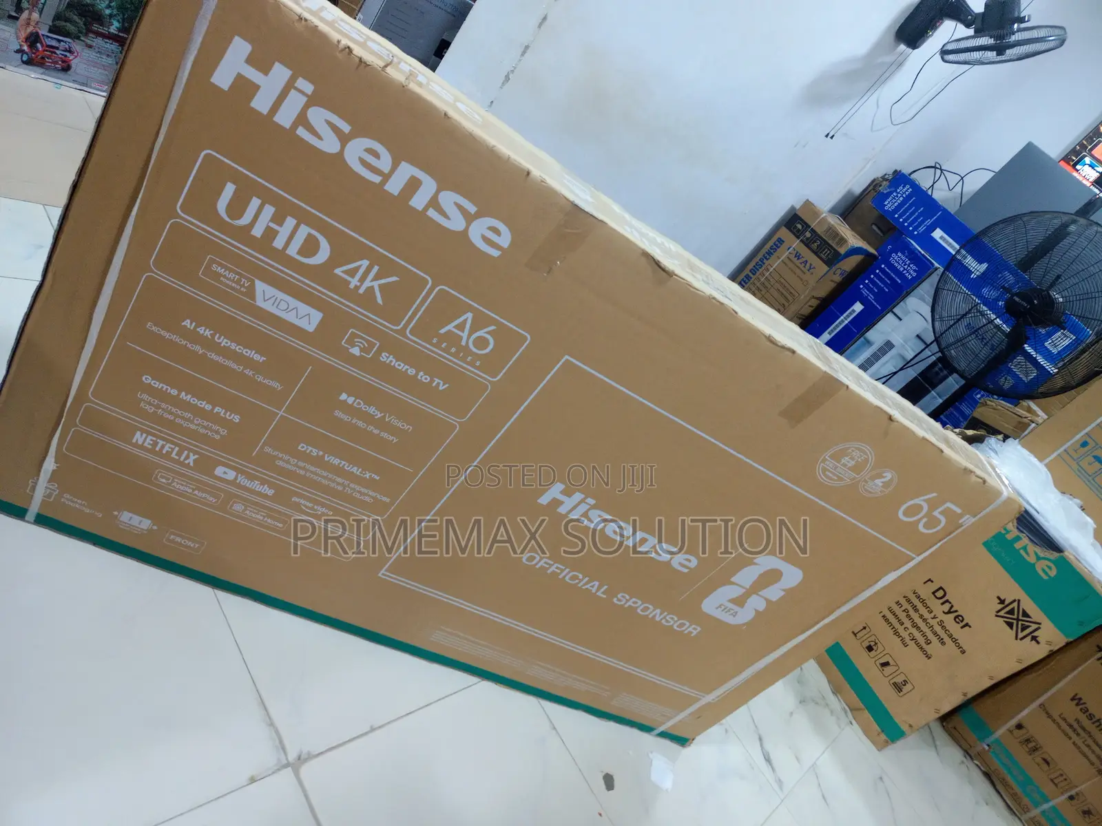 Hisense 65A6Q 65 Inch UHD Smart Television A6 Series