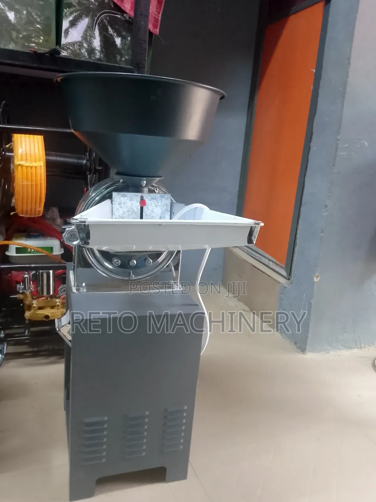 Half Stainless Grinding Machine With Electric Motor