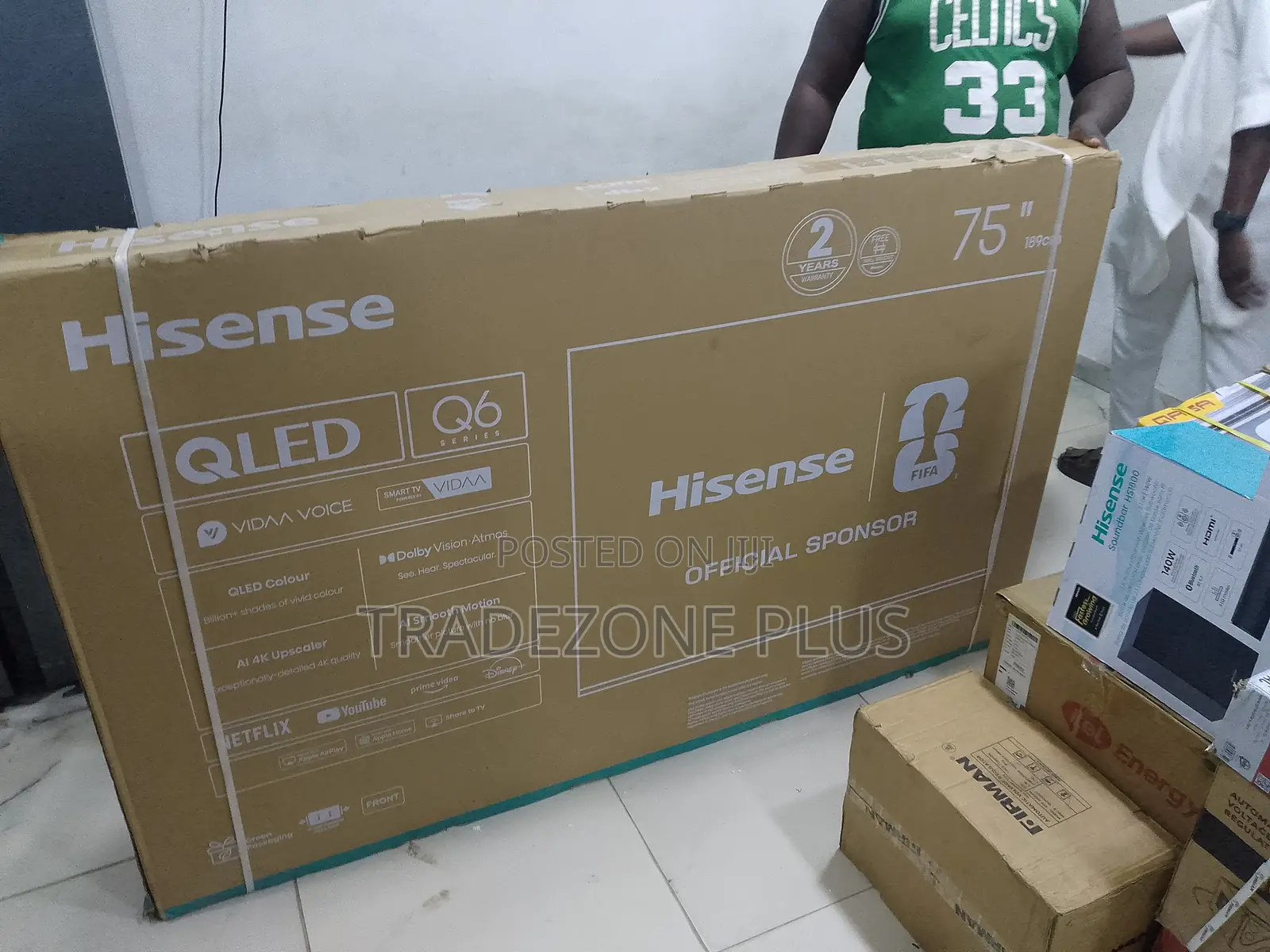 Premium Hisense 75 Inch Smart UHD LED TV