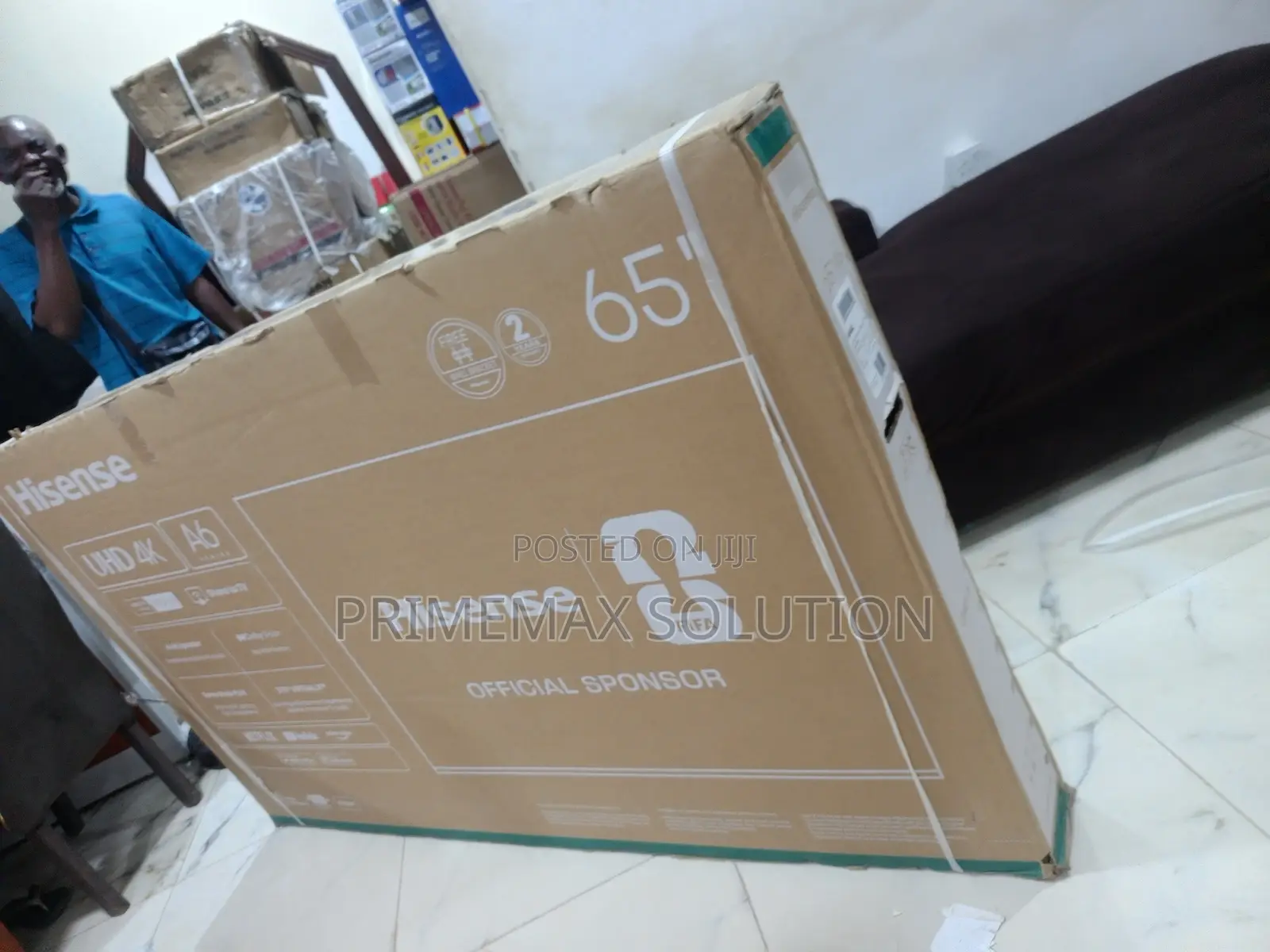 Hisense A6 Series 65A6Q 65" UHD Smart TV – Netflix Ready